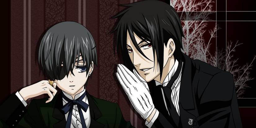 Best UK-Set Anime- Black Butler Ciel Sebastian