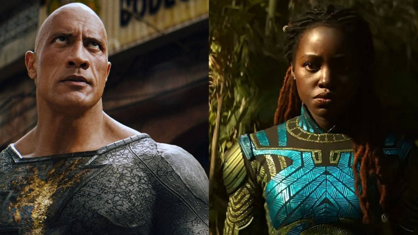 Dwayne Johnson Black Adam Black Panther