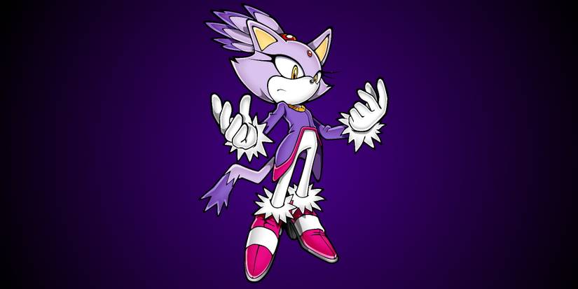 Blaze from the Sonic the Hedgehog series