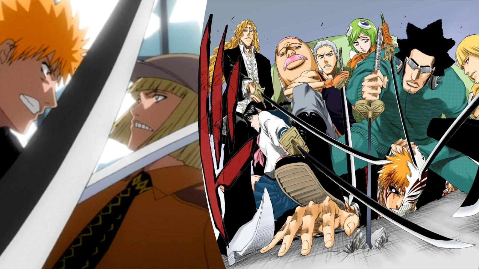 Bleach The Visored Shinji Hirako and Kurosaki Ichigo