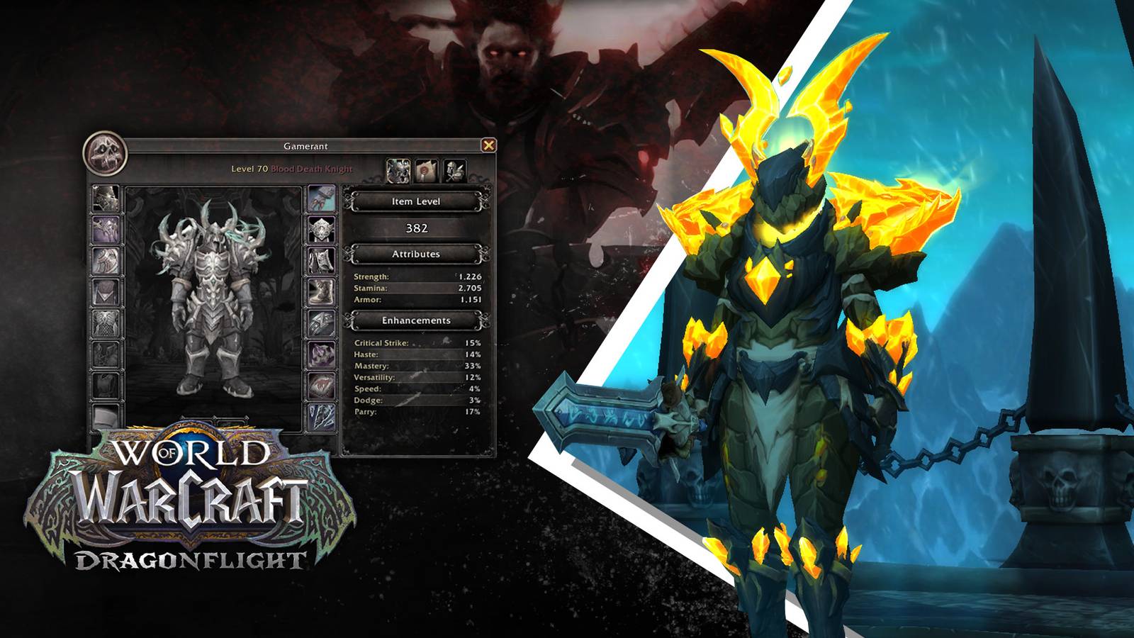 Death Knight Stat WoW Dragonflight: Blood Death Knight Stat Priority