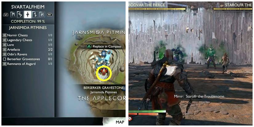 bodvar the fierce and starolfr the troublesome location in god of war ragnarok