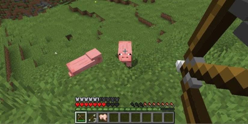 bow and arrow minecraft (1)