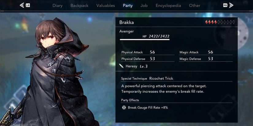 brakka in harvestella