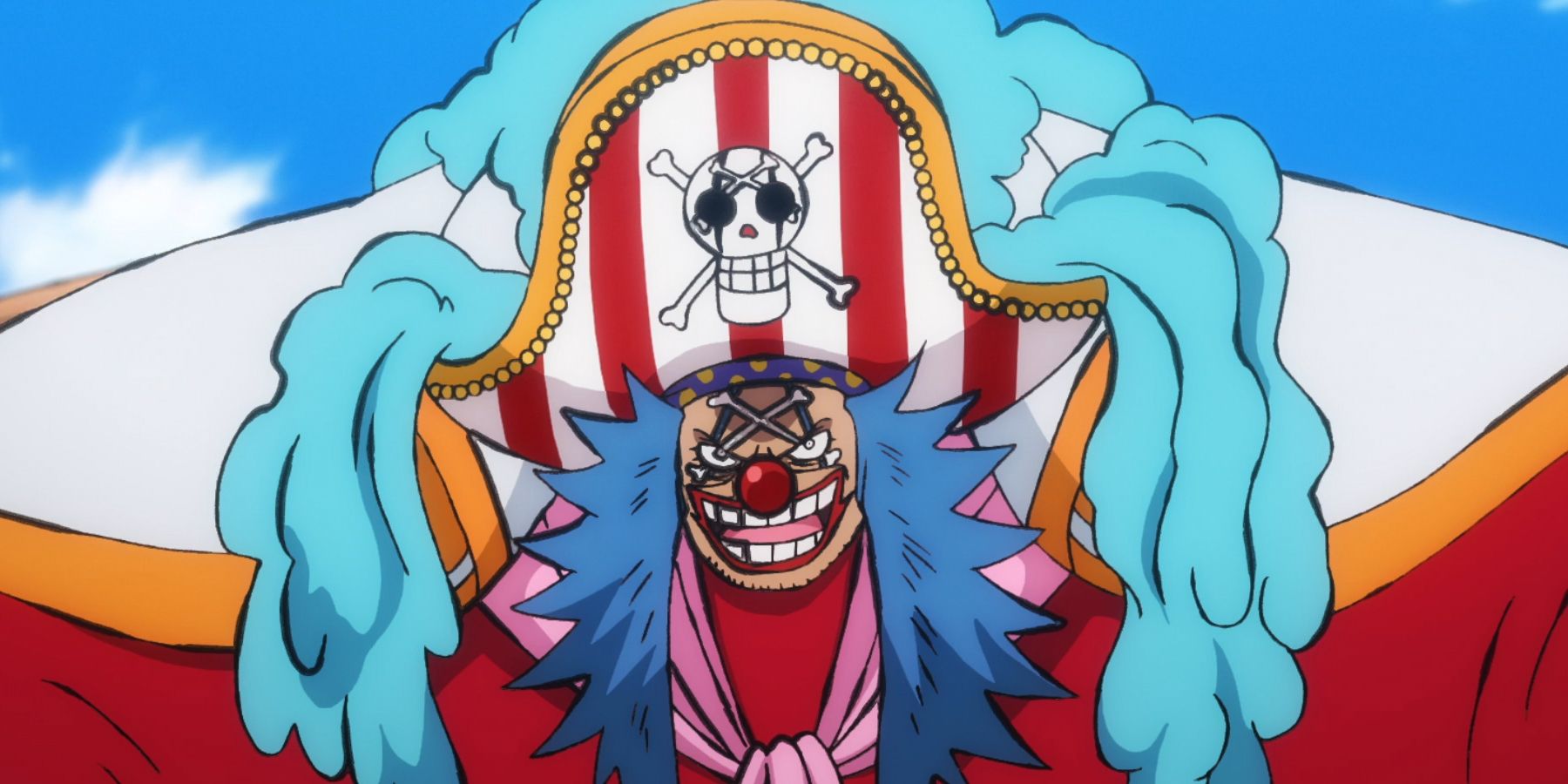 Warlord Buggy laughing In One Piece