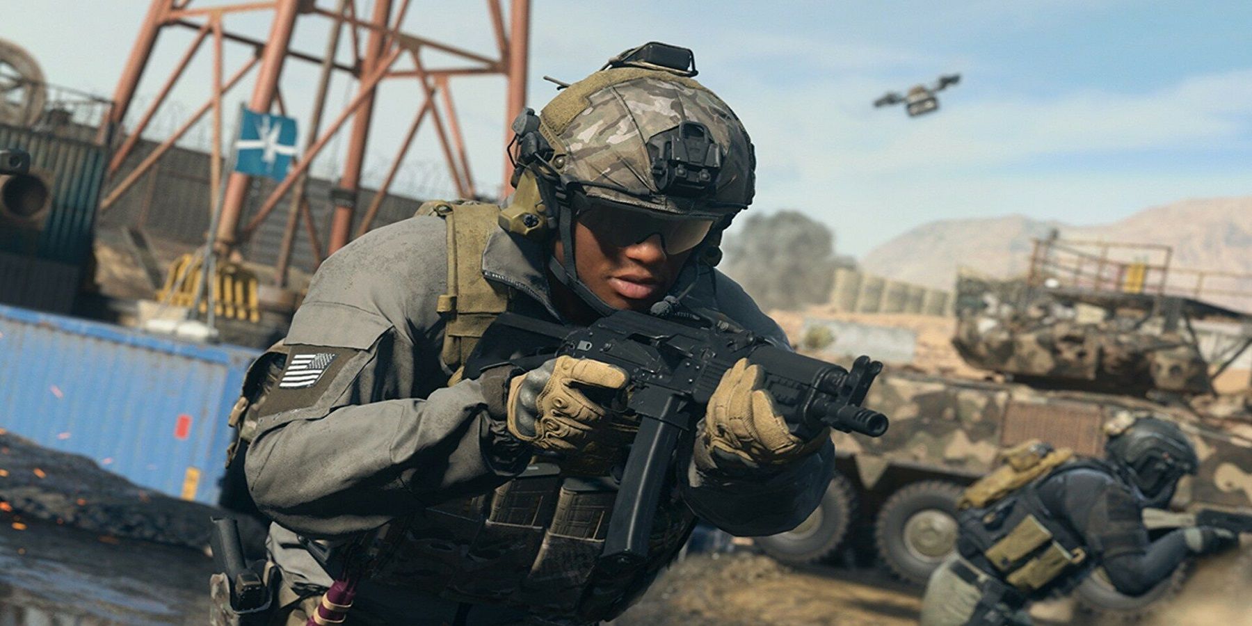 The latest Modern Warfare 2 brings a noticeable change to the game's starting screen.