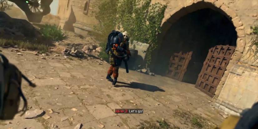 Call of Duty: warzone 2 Jailor with Minigun from Gulag