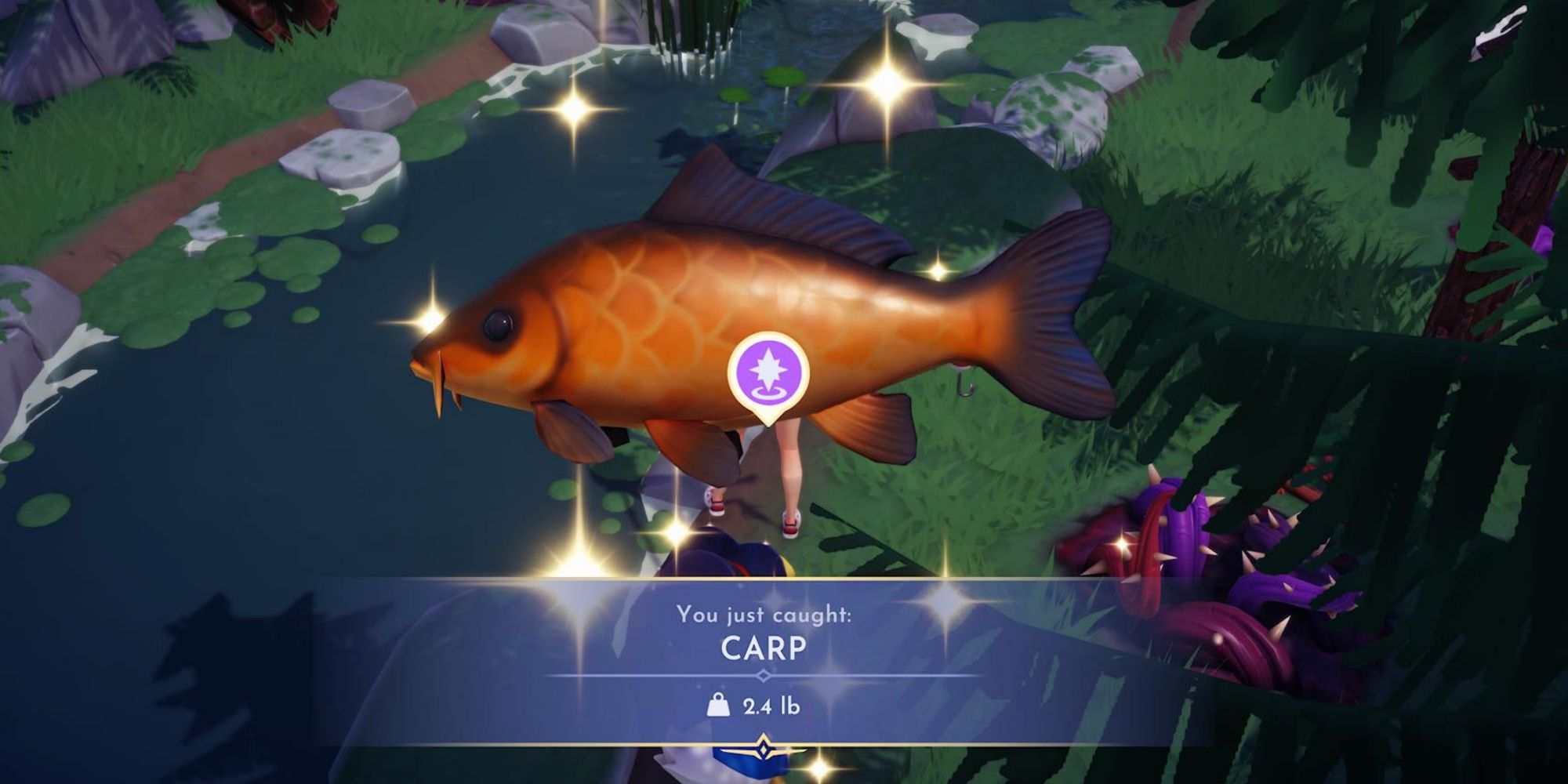 carp caught at forest of valor