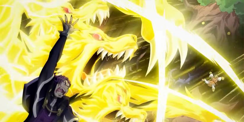 cerberus and nabrius kalego in welcome to demon school, iruma-kun