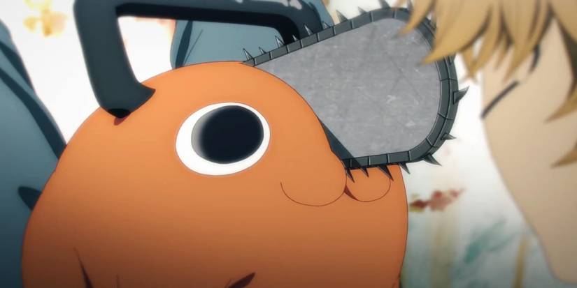 Screenshot of Pochita from Chainsaw Man