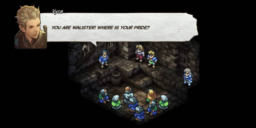 Tactics Ogre Reborn Dialogue before Chaos Route