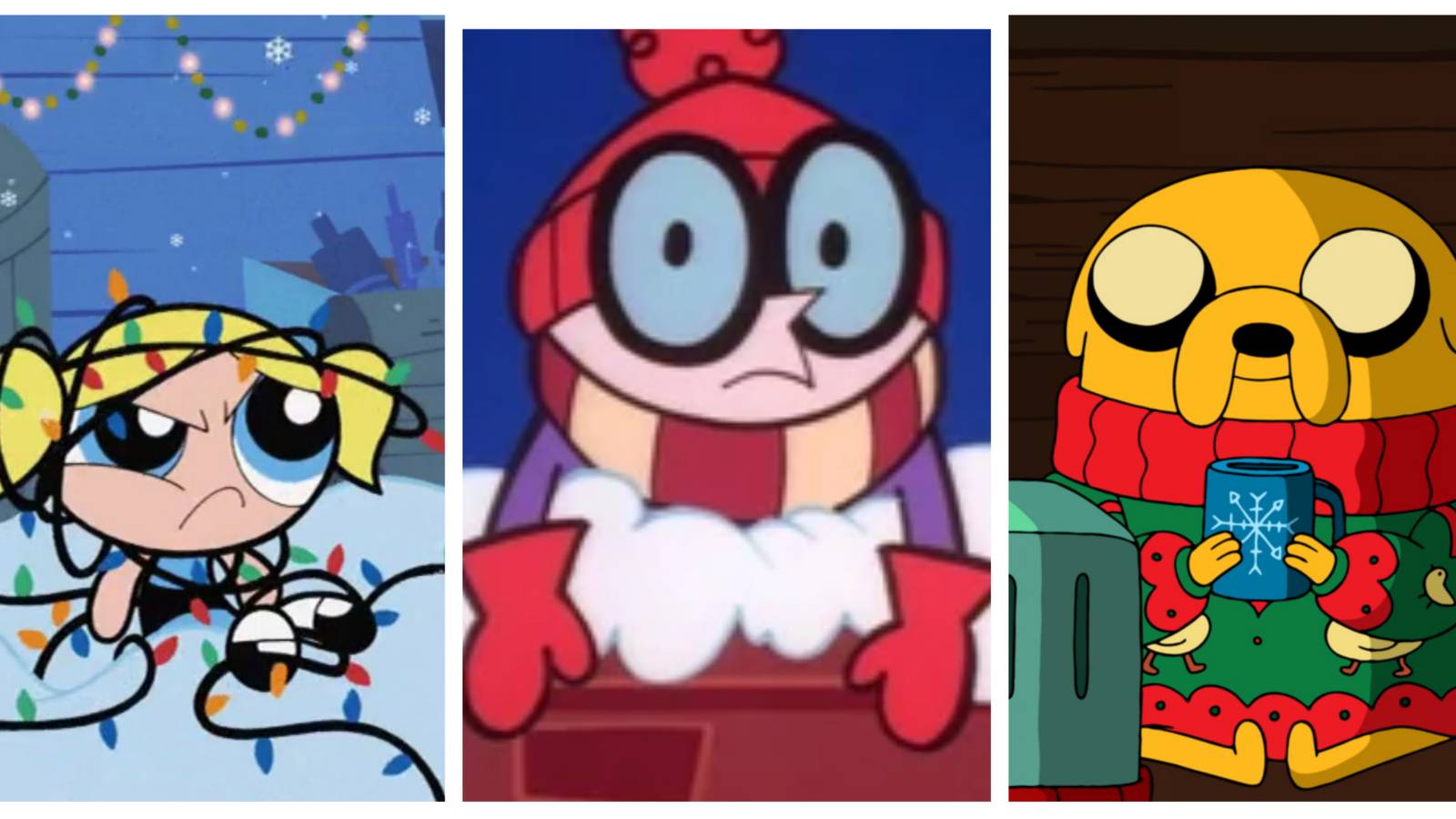 Christmas Episodes of Classic Cartoon Network Shows Bubbles Dexter Jake 
