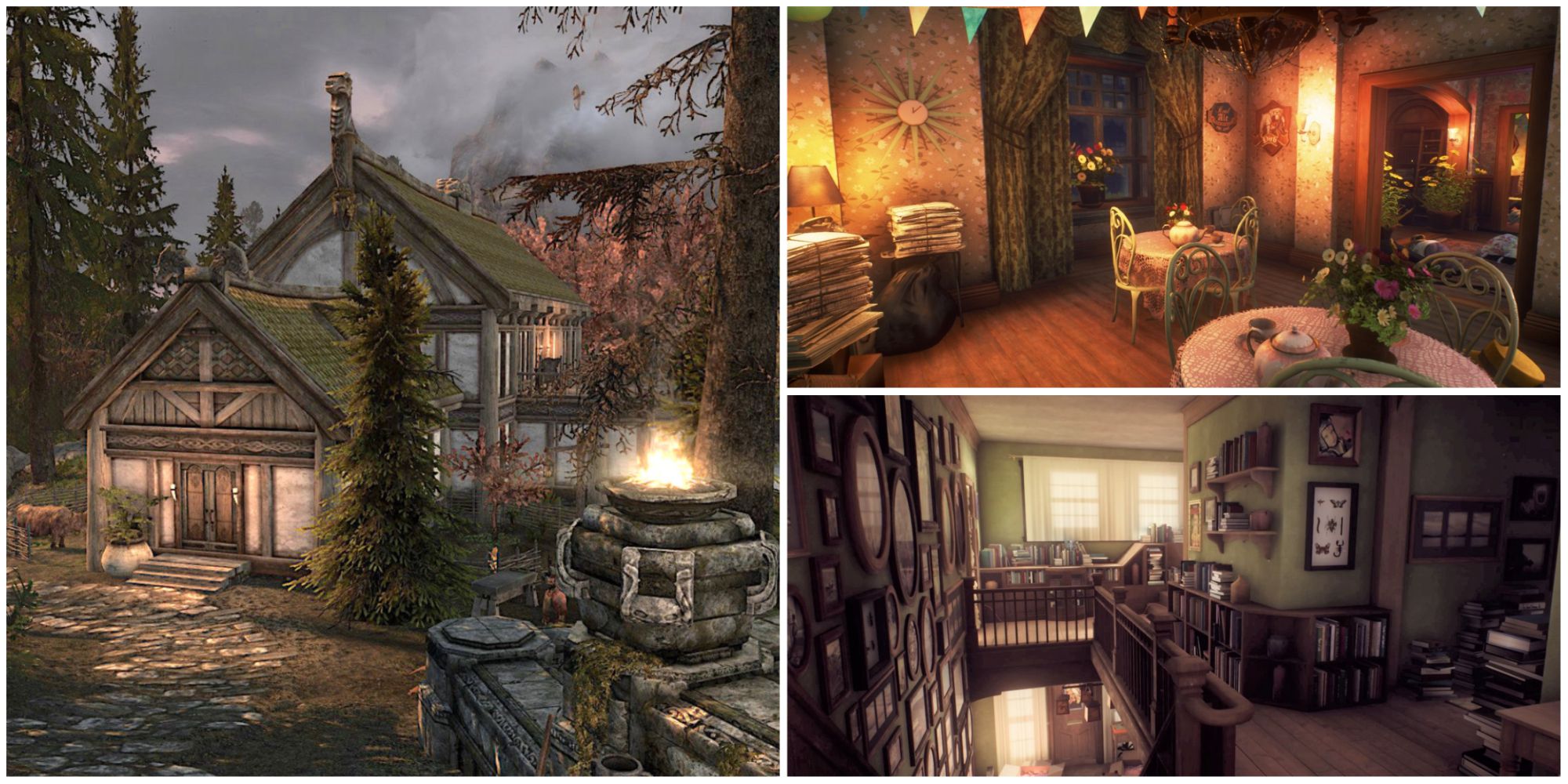 Collage Houses In Video Games