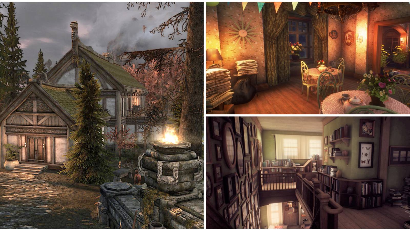 Collage Houses In Video Games