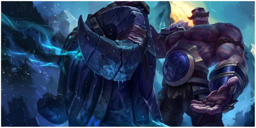 Braum Offering Aid In The Freijord