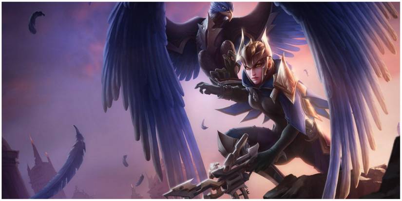 Quinn Runnign Into Battle With Valor