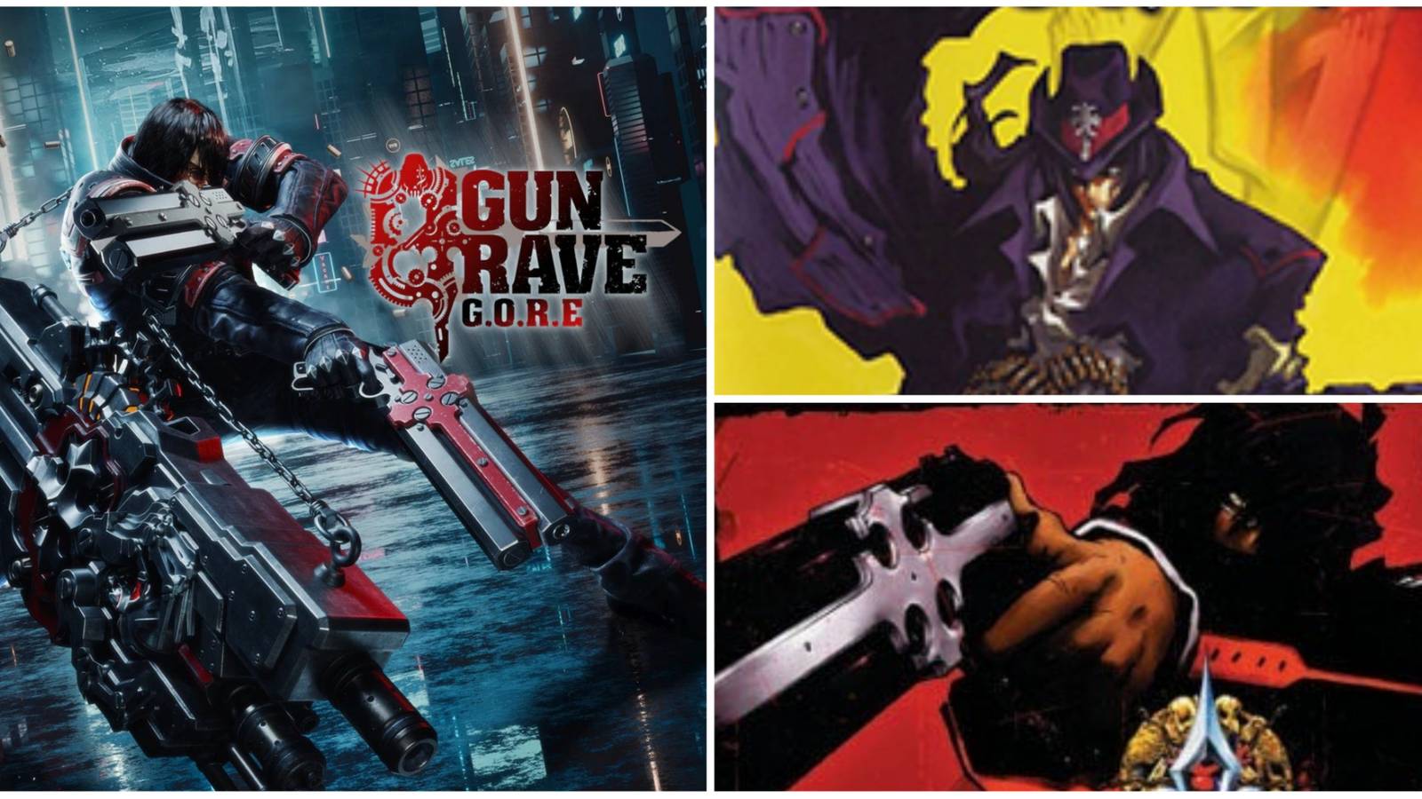 Gungrave G.O.R.E Title Cards