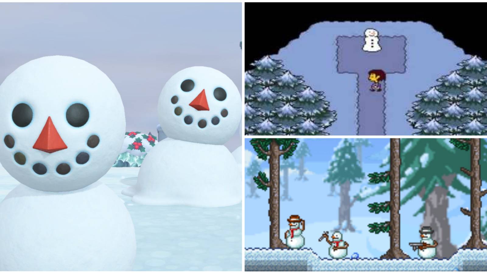 Animal Crossing New Horizons, Terraria, Undertale, featured image