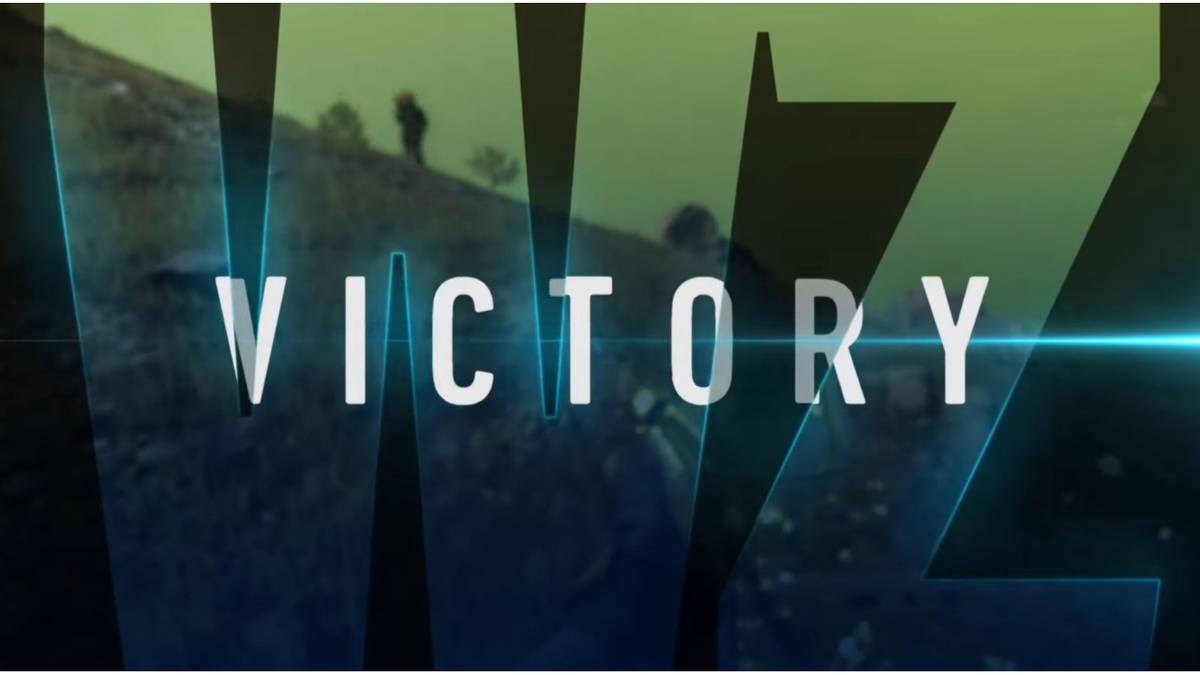 warzone 2.0 victory screen
