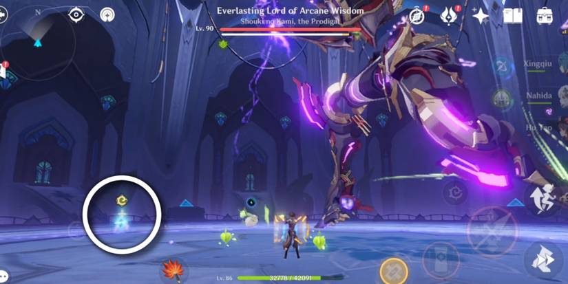 collect all energy blocks whenever they appear in genshin impact