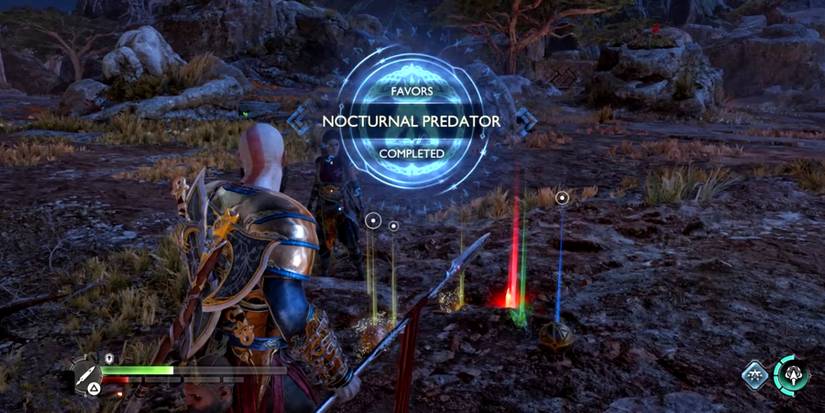 completing the nocturnal predator favor in god of war ragnarok