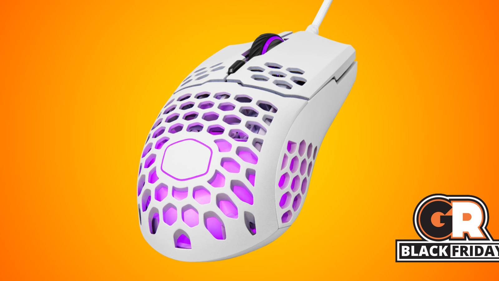 Cooler Master MM711 White 60G RGB Gaming Mouse Black Friday Deal is One of the Best We've Seen So Far