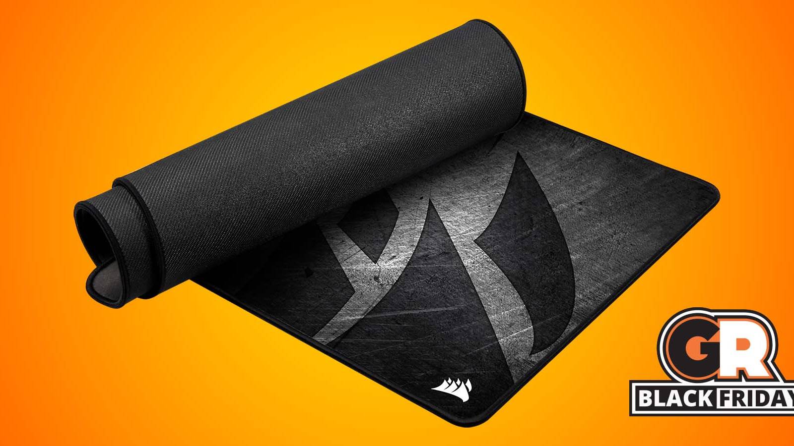 corsair-mm300-anti-fray-cloth-gaming-mouse-pad-gamerant-amazon-black-friday-deals-feature