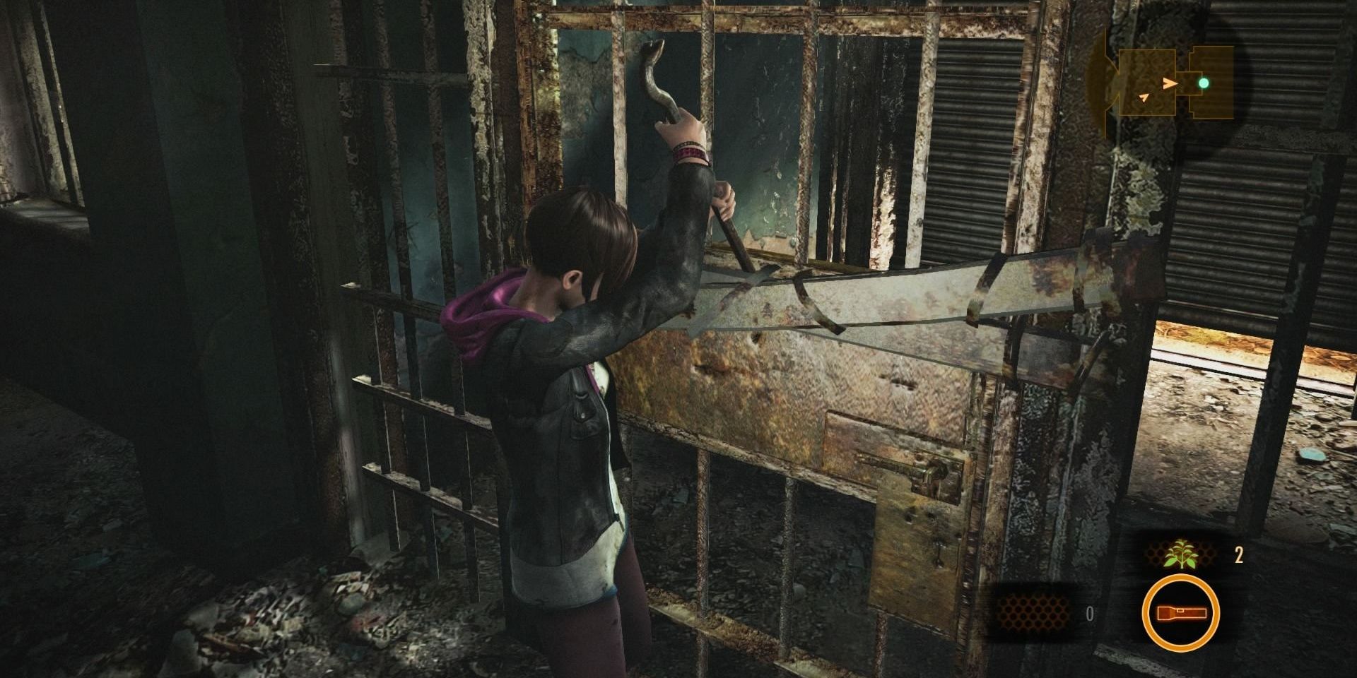 The Crowbar in Resident Evil Revelations 2