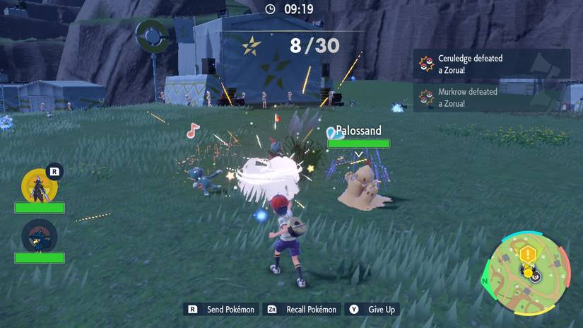 dark crew star barrage pokemon scarlet violet