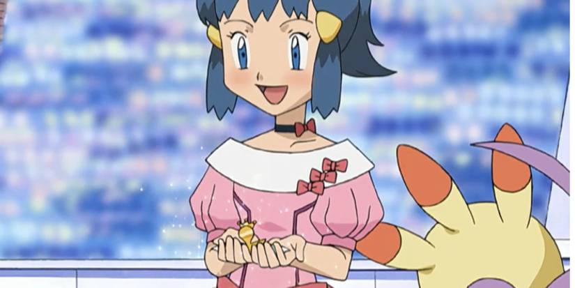 Dawn winning the Aqua Ribbon, a ribbon that goes to the winner of the Wallace Cup.