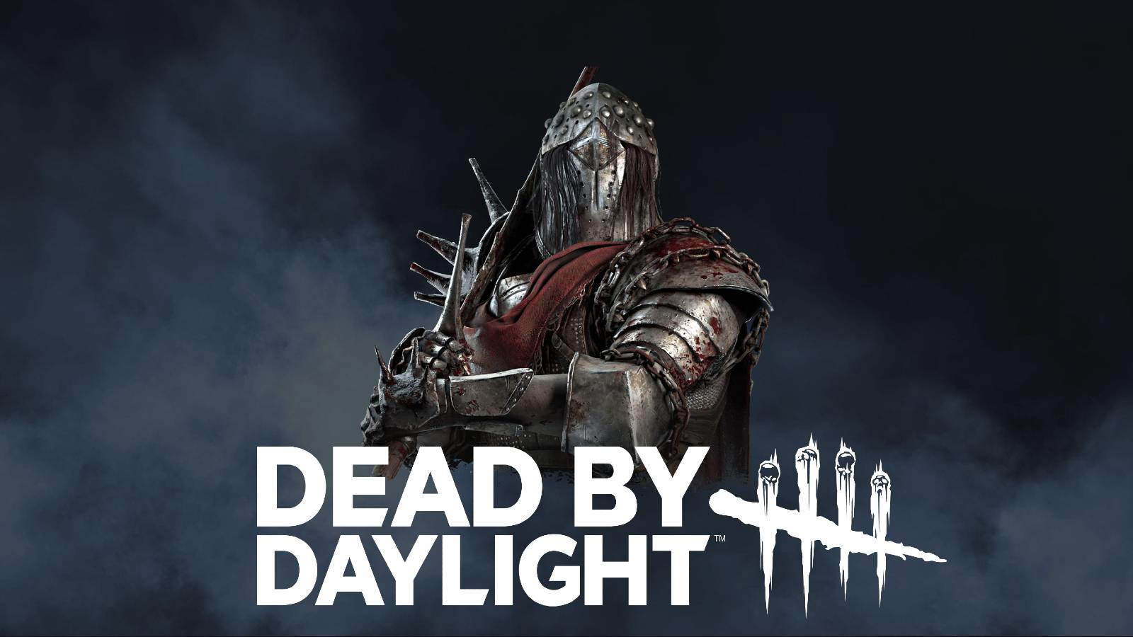 dead by daylight logo sadako the knight fog background
