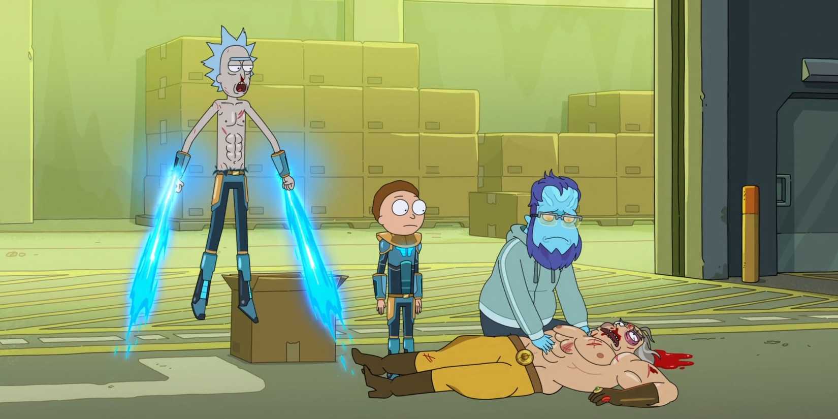 Rick and Morty with dead Story-Lord season 6