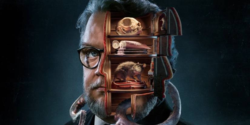 Guillermo Del Toro's Cabinet of Curiosities poster cut 2:1 aspect ratio