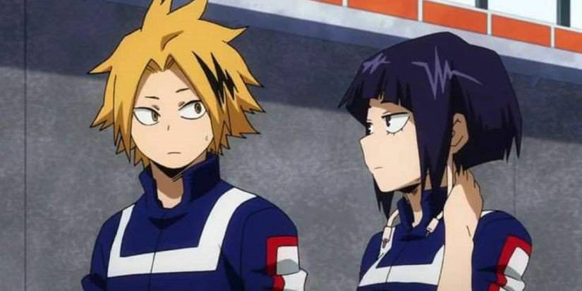 Denki and Kyoka At UA – My Hero Academia