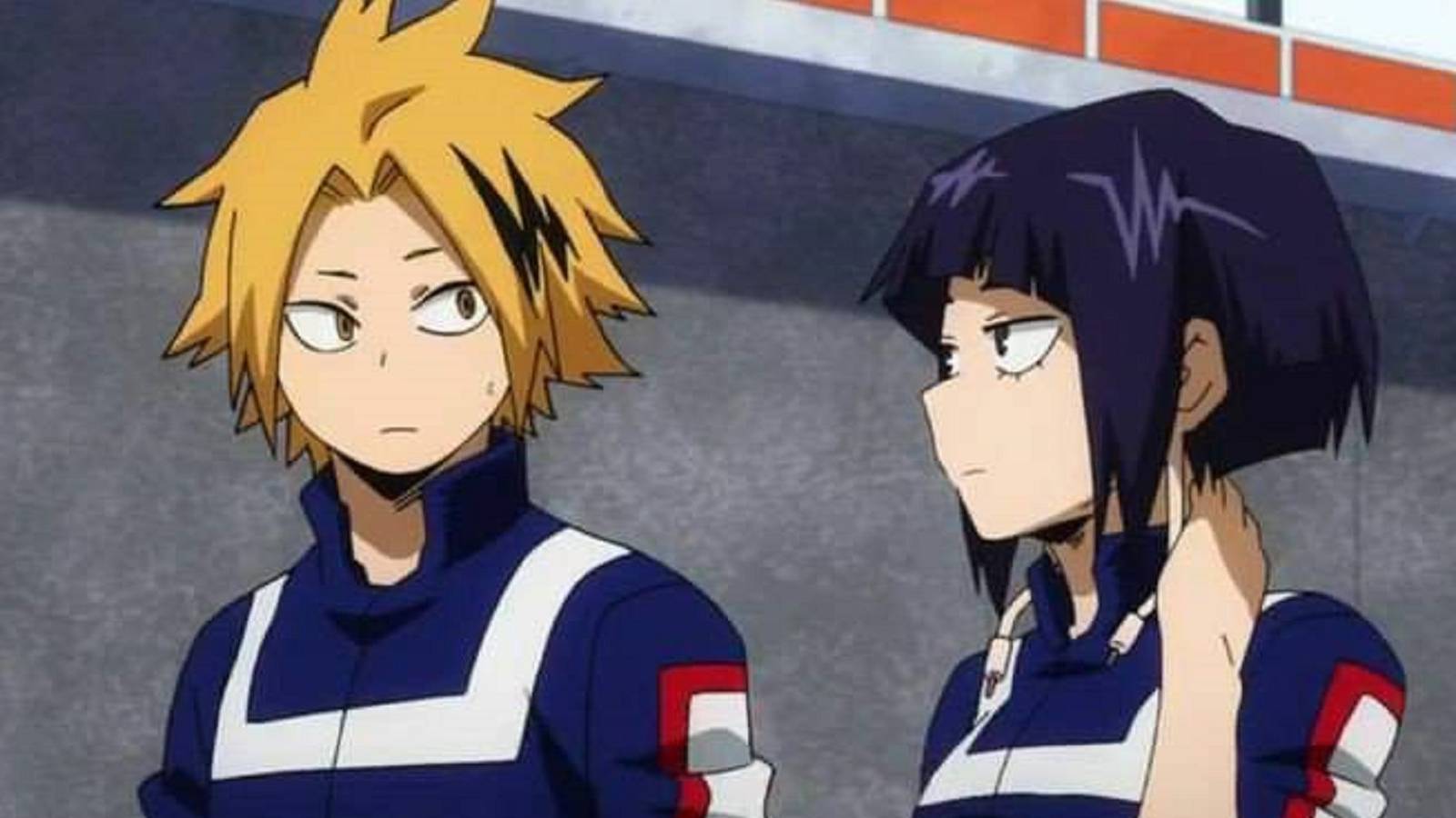 Denki and Kyoka At UA – My Hero Academia