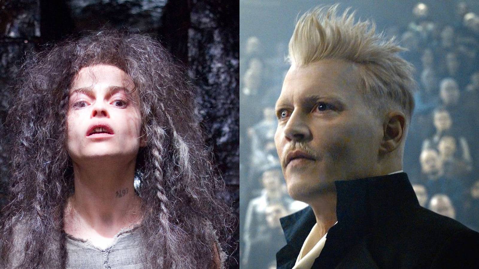 Helena Bonham Carter Johnny Depp Harry Potter JK Rowling