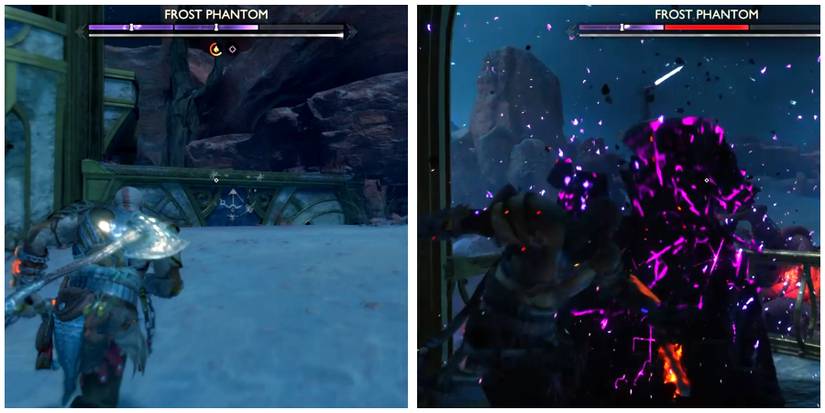 destroying the northeastern pillar in god of war ragnarok