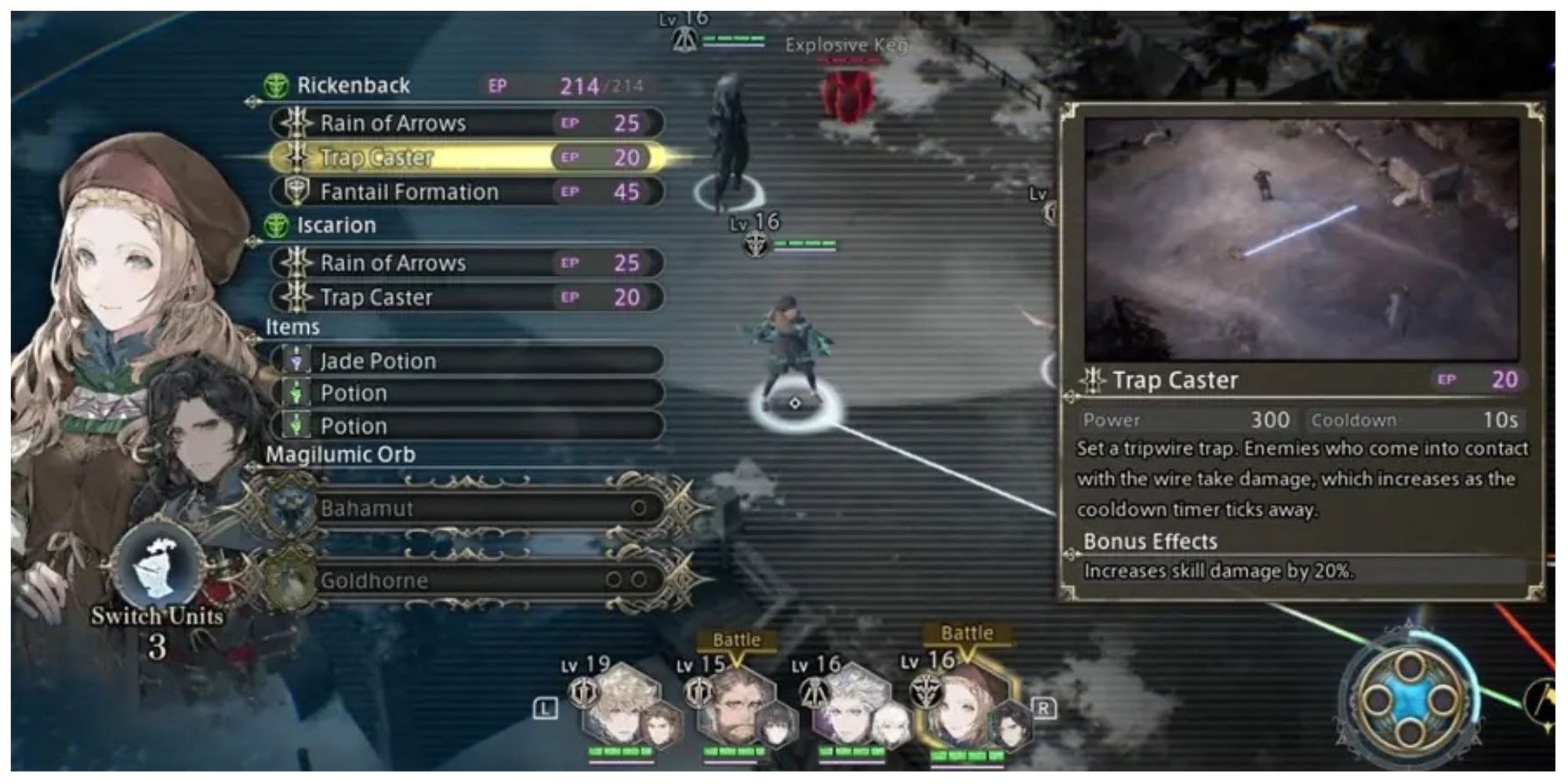 The DioField Chronicle Best Weapons For The Sharpshooter Class