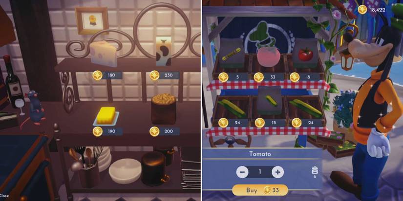 disney dreamlight shops