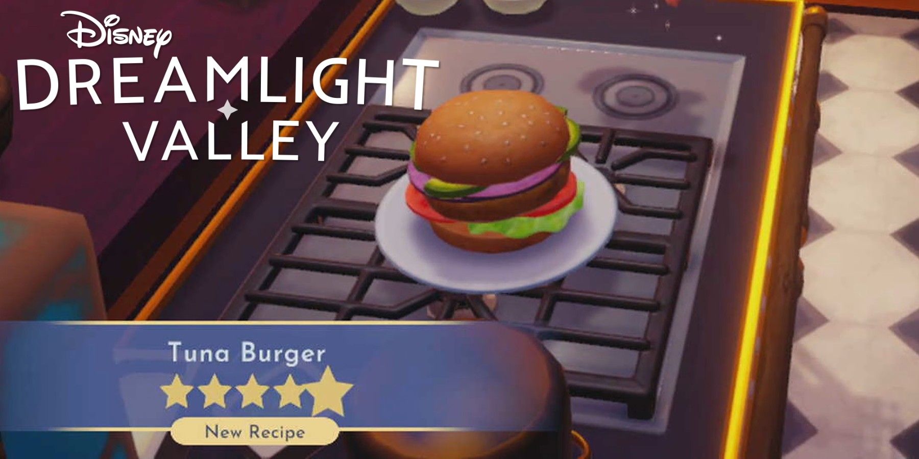 Disney Dreamlight Valley: How to Make Tuna Burger