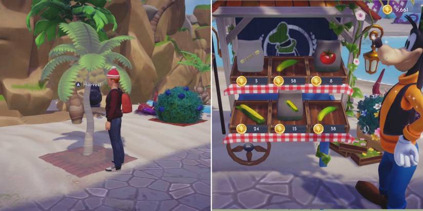 disney dreamlight valley coconuts and sugarcane