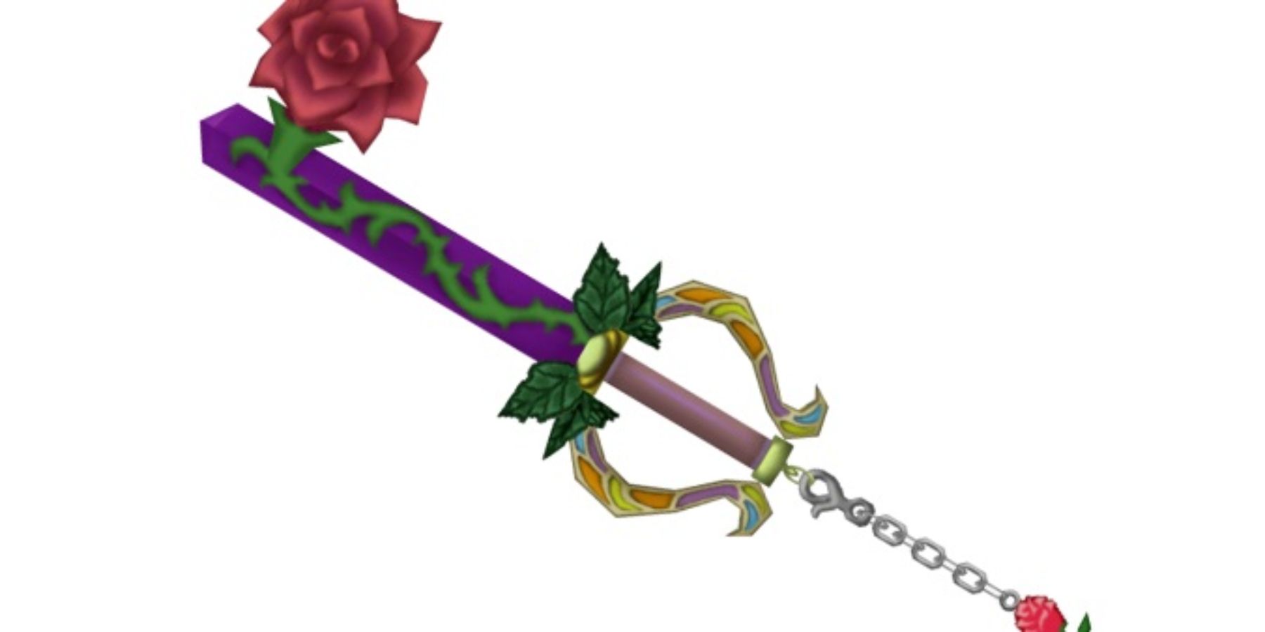 Divine Rose Keyblade in Kingdom Hearts