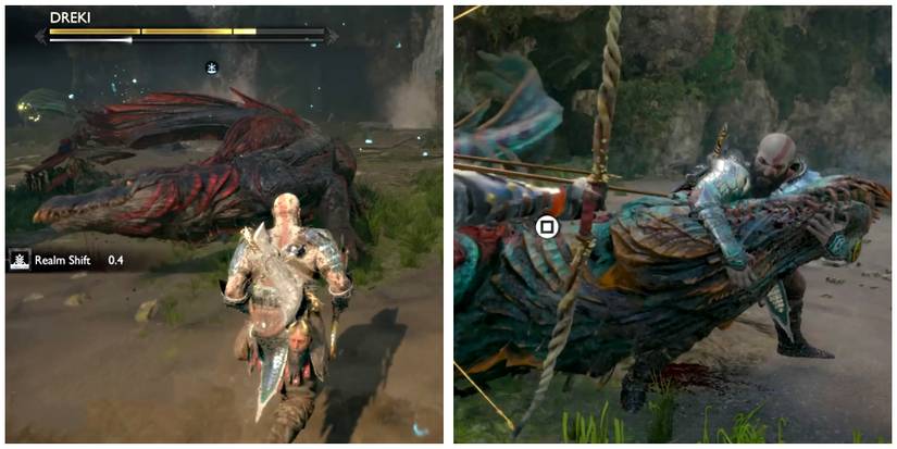 dreki bosses in god of war ragnarok
