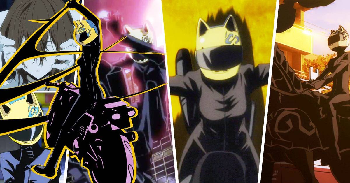 durarara celty motorcycle helmet Art Durarara Motorcycle Girl Anime