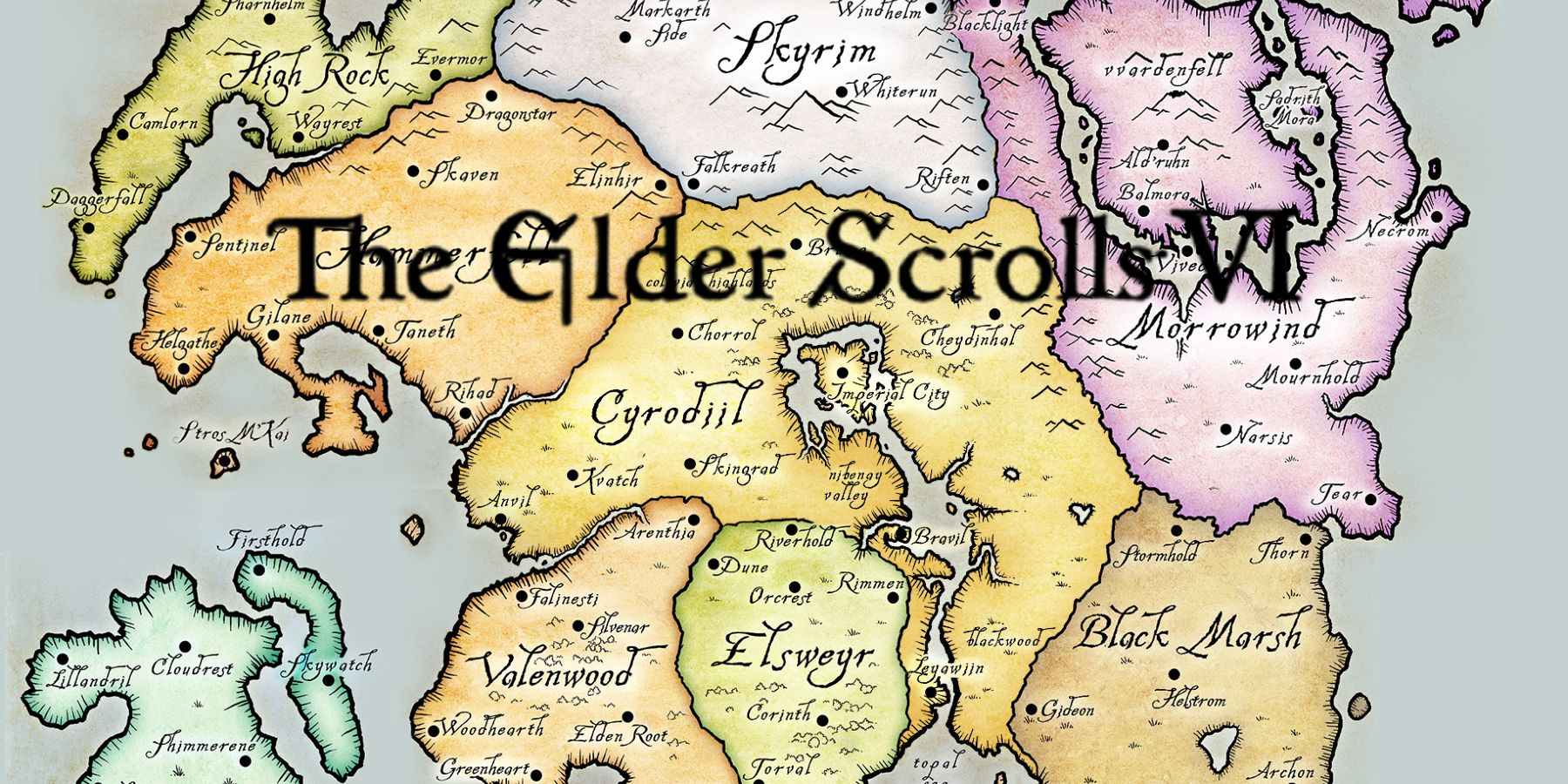 elder scrolls 6 tamriel