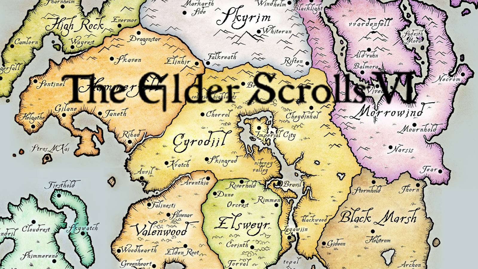 elder scrolls 6 tamriel