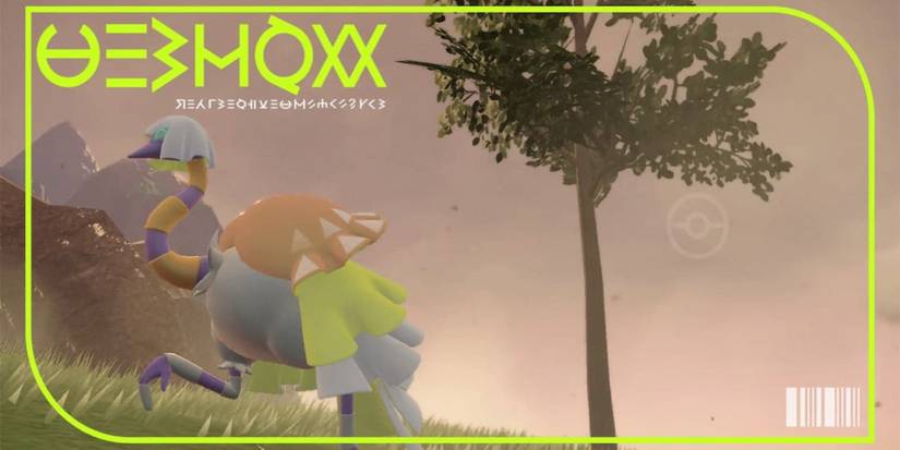 The pokedex cover for Espathra in Pokemon Scarlet and Violet