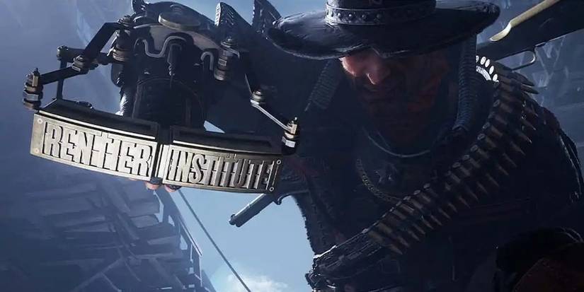 evil west character with the gauntlet Cropped