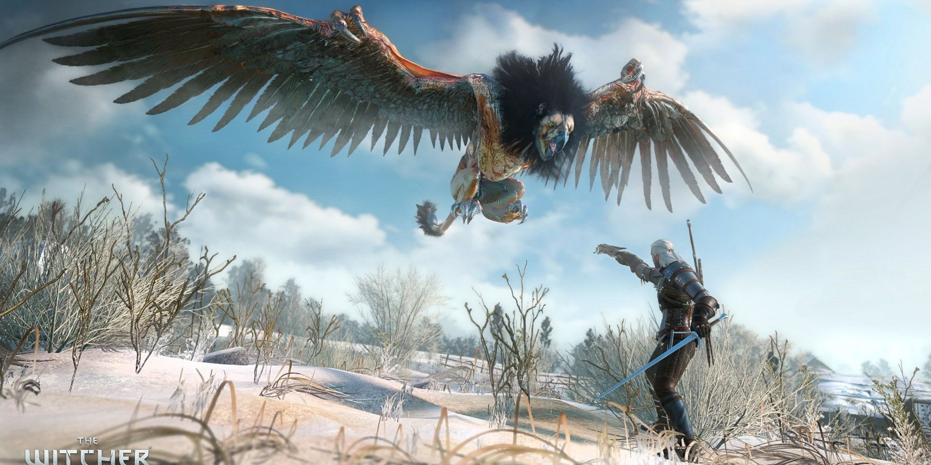 The Witcher 3 Griffin Fight