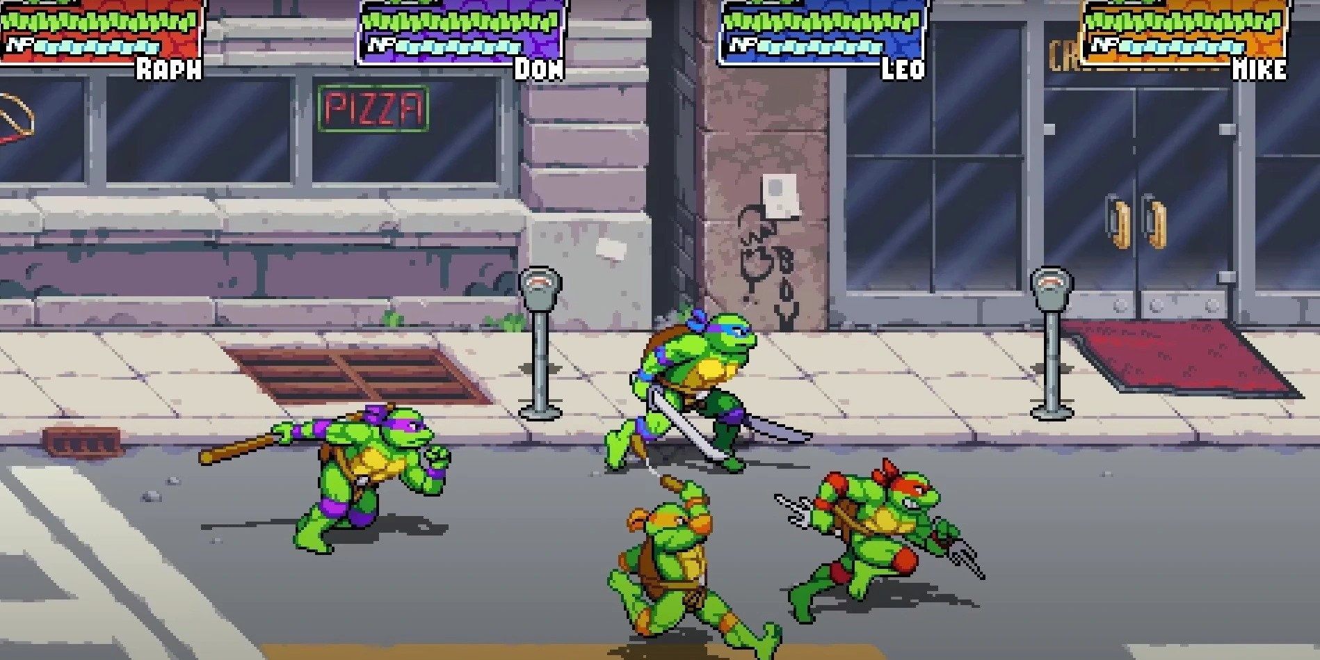Teenage Mutant Ninja Turtles: Turtles in Time Gameplay Screenshot
